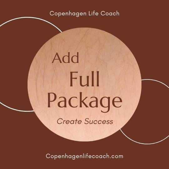 Copenhagen Life Coach - Add Full Package - Create Success Personal Coach Add Full Package